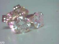   VS2 VERY HIGH QUALITY DIAMOND STUD EARRINGS SOLID 14KT GOLD $2,800.00