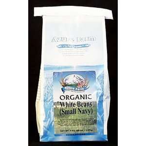 Azure Farm White Beans, Small, Navy, Organic  Grocery 