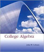   Algebra, (0073305421), John W. Coburn, Textbooks   