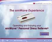 The emWave Experience, a free online interactive course takes 