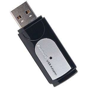  Bluetooth v2.0 Class 2 USB Dongle (Black) Electronics