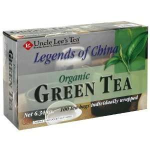  UNCLE LEES TEA Tea, Legends China, ORIGIN Green, 100 bag 