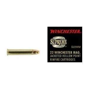  22 WinMag 34gr Supreme JHP /50