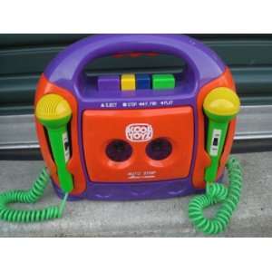  Kool Toyz Kids Cassette Player Toy with Microphones Toys & Games