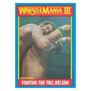  1987 WWF Topps Wrestling Stars Trading Card #51  Hercules 