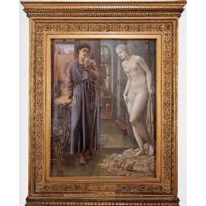 Hand Made Oil Reproduction   Edward Coley Burne Jones   24 x 30 inches 