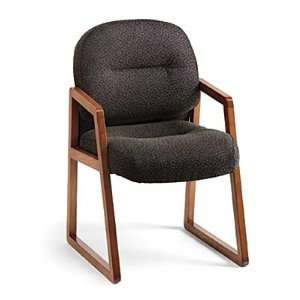  HON 2190 Pillow Soft Wood Series Guest Arm Chair, Mahogany 