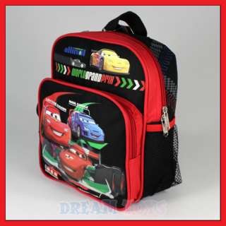 Disney Cars 2 McQueen WPG Toddler 10 Backpack   Small  
