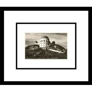 Griffith Park Planetarium, Los Angeles, California Places Framed Art 