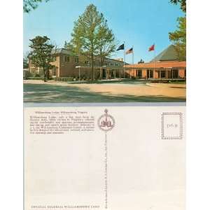  Vintage Advertizing Post Card Williamsburg Lodge, Williamsburg 