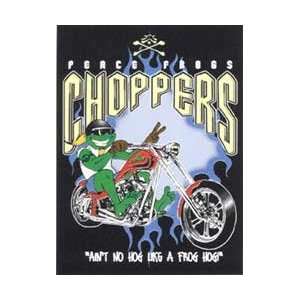 Peace Frogs   Chopper / Hog   Sticker / Decal motorcycle