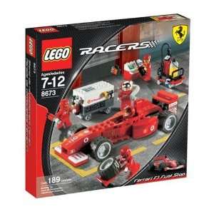  LEGO Racers Ferrari F1 Fuel Stop Toys & Games