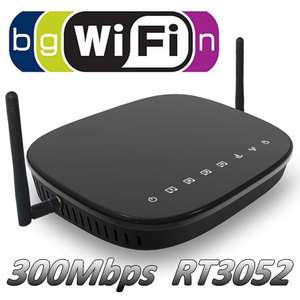 Ralink 3052 Wireless Wifi B/G/N 300Mbps LAN Router Gateway Client 
