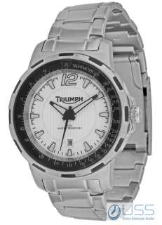 3052 22 Triumph Motorcycles Mens military watch, NEW  