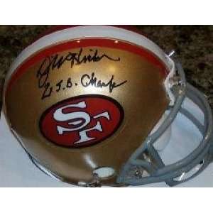   Hicks (San Francisco 49ers) ) Football Mini Helmet