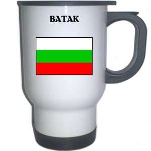  Bulgaria   BATAK White Stainless Steel Mug Everything 