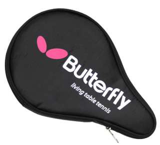 Butterfly Table Tennis Racket Case BBLA Black New 043907000346  