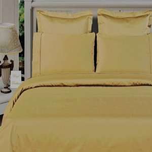  Solid Gold Twin size Microfiber Sheet set
