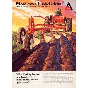   Plowing One Ninety XT Farming Machine Ray WIlken   Original Print Ad