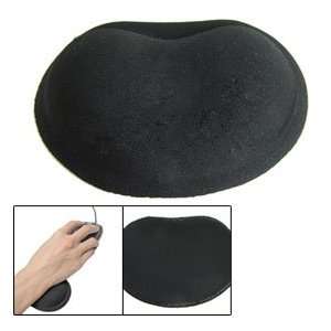  Black Soft Silicone Nylon Mouse Wrist Rest Support 