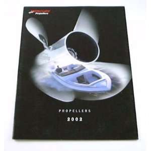  2002 02 Mercury Boat PROPELLERS BROCHURE Alpha 4 Mirage 