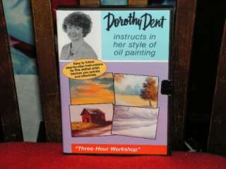 Dorothy Dent DVD 3 Hour Workshop Oil Painting  