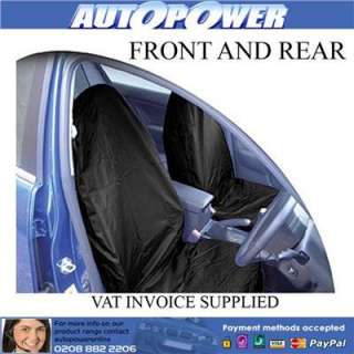 FRONT + REAR CAR SEAT COVER PROTECTOR for SEAT ALHAMBRA  