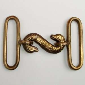  Confederate Snake Serpent Civil War Cs Brass CSA Belt 