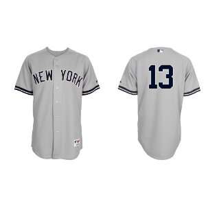 Wholesale New York Yankees #13 Alex Rodriguez Grey Baseball Jerseys 