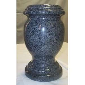  Granite vase for use with cemetery marker 6x6x10 