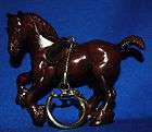 Breyer~Breyerf​est~1999 Woodgrain Keychain~Stabl​emate~Sm