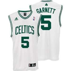  Kevin Garnett Youth Jersey adidas White Replica #5 Boston 