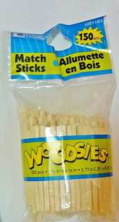 Loew Cornell Wood Match Sticks 2 1/4   150/Pkg  