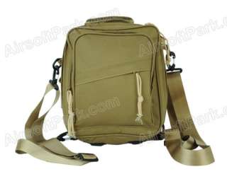 12 Molle Laptop Computer 3 in 1 Carrying Case   Tan  