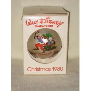  1980  Sleigh Ride  Walt Disney Christmas Ornament 