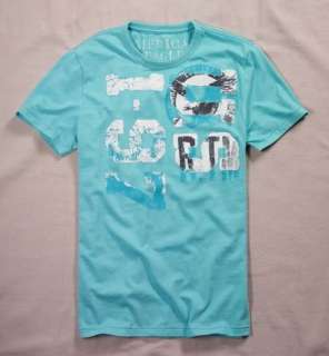 NWT Mens American Eagle Blue Graphic T Size Large  