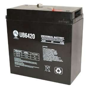  Sealed Lead Acid Battery   UB6420   42Ah 6v Kitchen 
