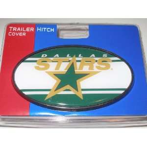  Dallas Stars Plastic Trailer Hitch Cover Sports 