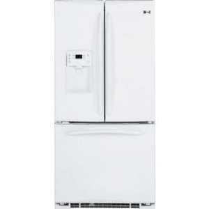 22.2 cu. ft. French Door Refrigerator with 4 Adjustable Glass Shelves 