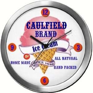  CAULFIELD 14 Inch Ice Cream Metal Clock Quartz Movement 