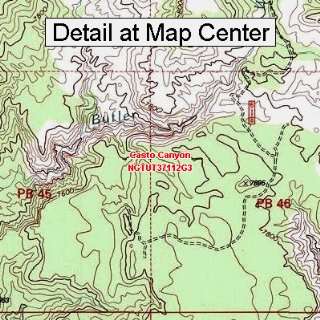   Map   Casto Canyon, Utah (Folded/Waterproof)