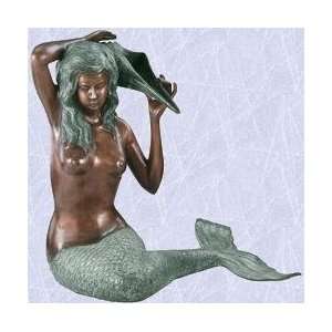 mary the mermaid statue gothic fountain use sculpture 