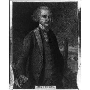  John Dickinson,1732 1808,5th President of Pennsylvania,PA 