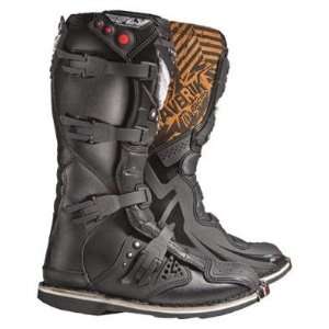  Fly Racing Maverik MX Youth Boots , Color Black, Size 6 