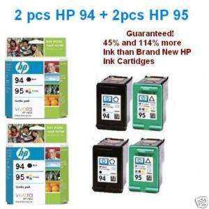 4pk C8765WN C8766WN Printer Ink Cartridge for HP 94/95  