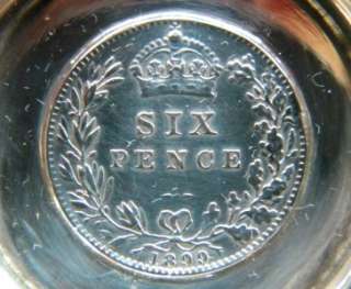 Arts & Crafts Victorian Scottish Silver Celtic Coin Set Quaich Glasgow 