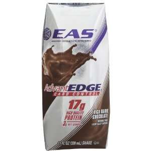 EAS AdvantEdge Carb Control Shakes    Rich Dark Chocolate    11 oz., 4 