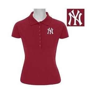   Womens Remarkable Polo by Antigua   Dark Red Small