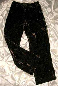   Crushed Velvet Lounge Pants M Burnout DKNY New Without Tags  