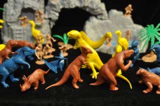 Vintage Marx Prehistoric Dinosaur Play Set # 4208  